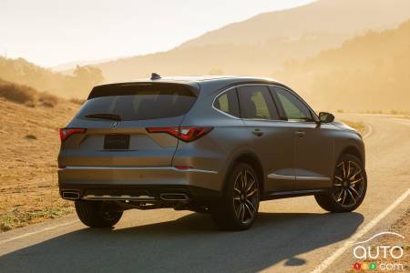 Acura MDX Prototype 2021, trois quarts arrière